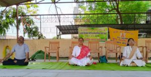 आंतरराष्ट्रीय योग दिन २१ जून २०२६ रोजी यादव देवचंद पाटील माध्यमिक विद्यालय येथे साजरा