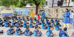 इयत्ता पहिली-दुसरीच्या विद्यार्थ्यांना शारीरिक क्षमता वाढविण्याचे मार्गदर्शन